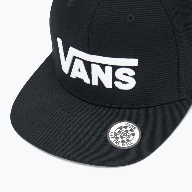 Kinder Vans Drop V Ii Snapback Kappe schwarz 3