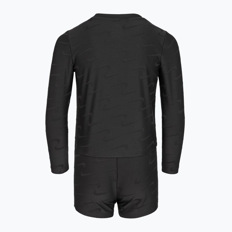 Kinder-Trainingsanzug Nike Swoosh Motion Club Ls Dk Smoke Grey 2
