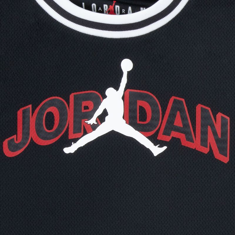 Kinder-Set Nike Jordan Matching Taping Mesh gym red 3