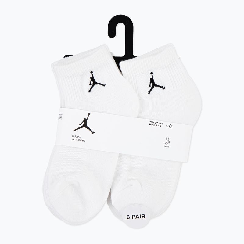 Socken Nike Jordan Everyday Essentials 6 pack white 3
