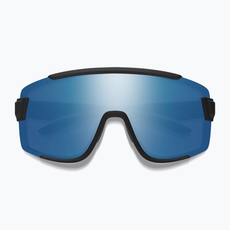 Sonnenbrille Smith Wildcat matte black/chrp polarized blue mirror/clear 2