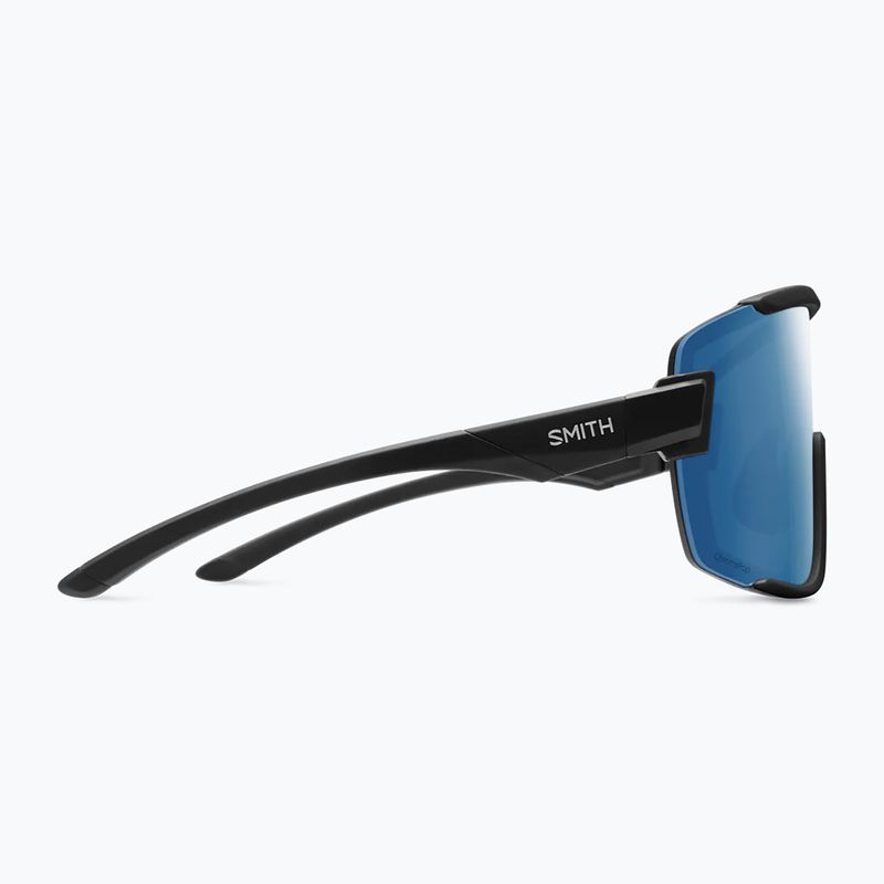 Sonnenbrille Smith Wildcat matte black/chrp polarized blue mirror/clear 3