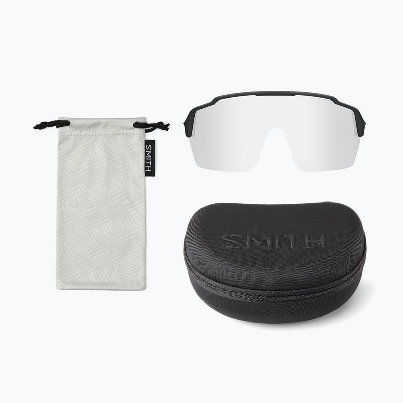 Smith Shift Split MAG schwarz/photochromatische Sonnenbrille klar bis grau/klar 4
