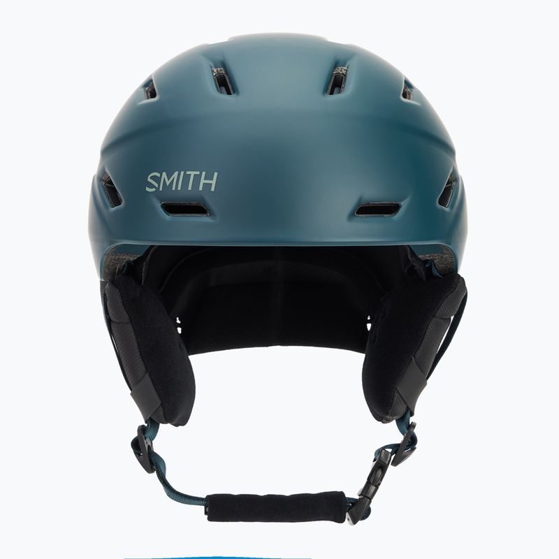 Smith Mission matte pacific geo Skihelm 2