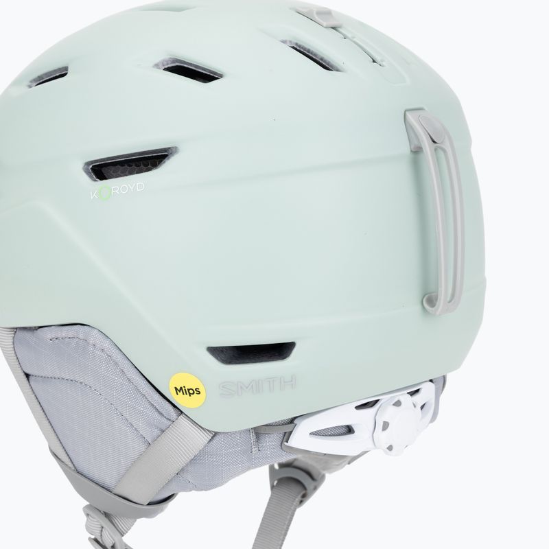 Skihelm Smith Mirage MIPS matte alpine ice 8