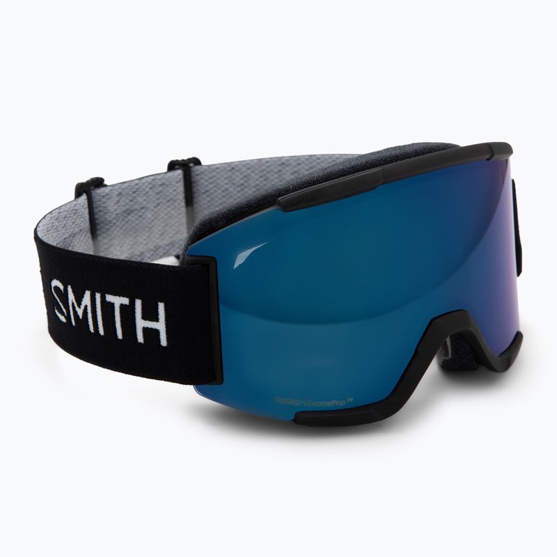 Skibrille Smith Squad black/chromapop everyday blue mirror/yellow