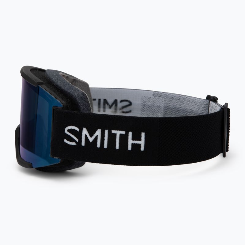 Skibrille Smith Squad black/chromapop everyday blue mirror/yellow 4