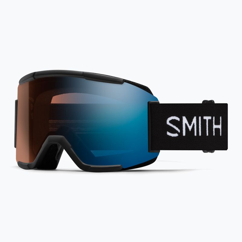 Skibrille Smith Squad black/chromapop pro photochromic blue mirror 5