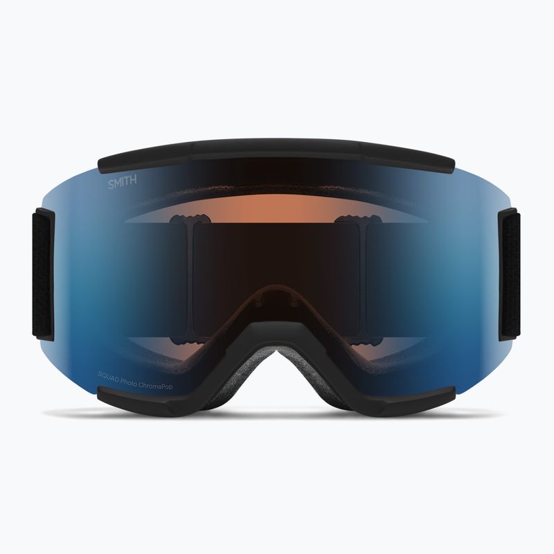 Skibrille Smith Squad black/chromapop pro photochromic blue mirror 6