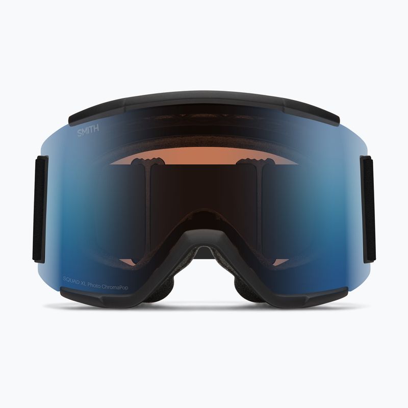 Skibrille Smith Squad XL black/chromapop pro photochromic blue mirror 6