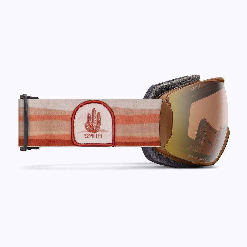 Smith Moment mirage/chromapop pro photochromic gold mirror Skibrille 4