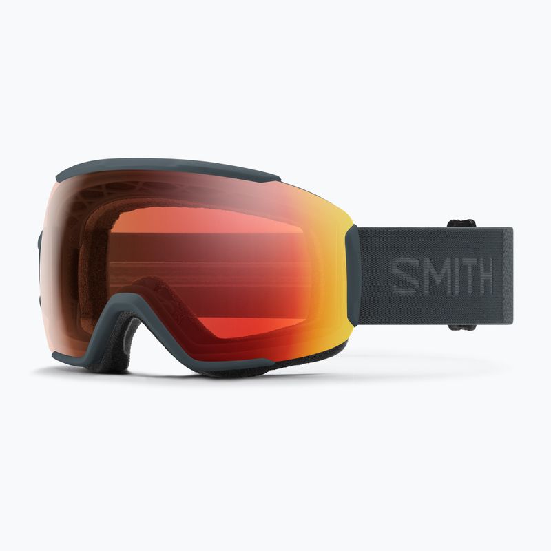 Skibrille Smith Sequence OTG slate/chromapop pro photochromic red mirror