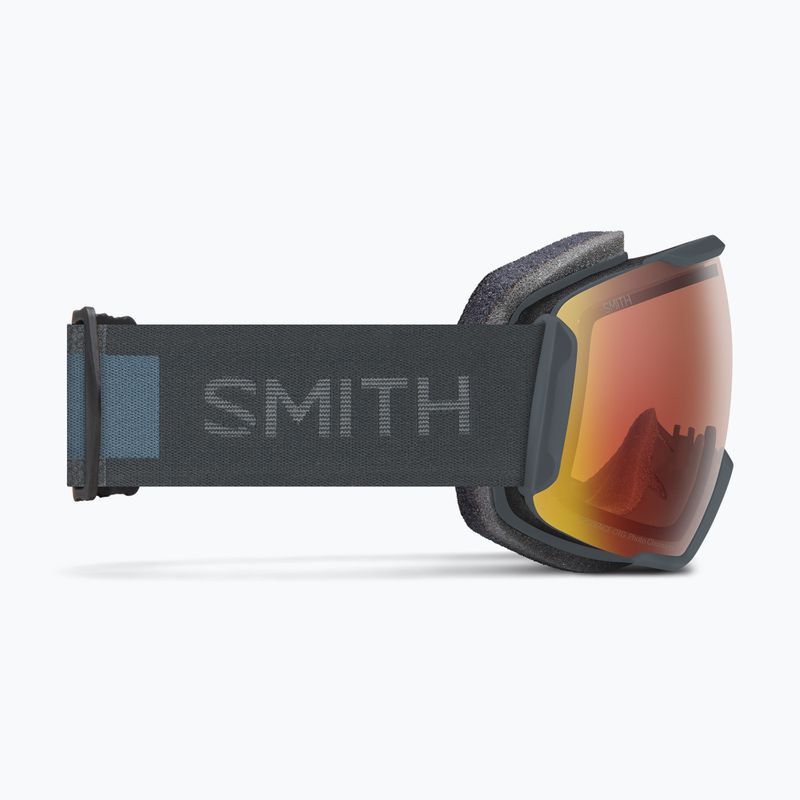 Skibrille Smith Sequence OTG slate/chromapop pro photochromic red mirror 4