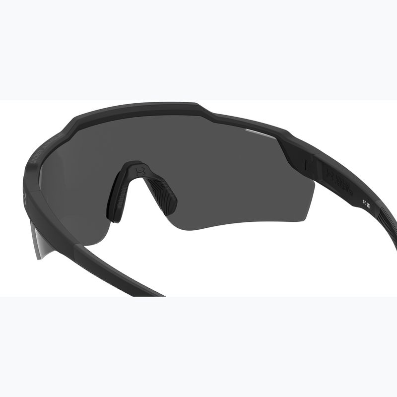 Under Armour Levelup S3 mattschwarz/grau oleophobe Herren-Sonnenbrille 6