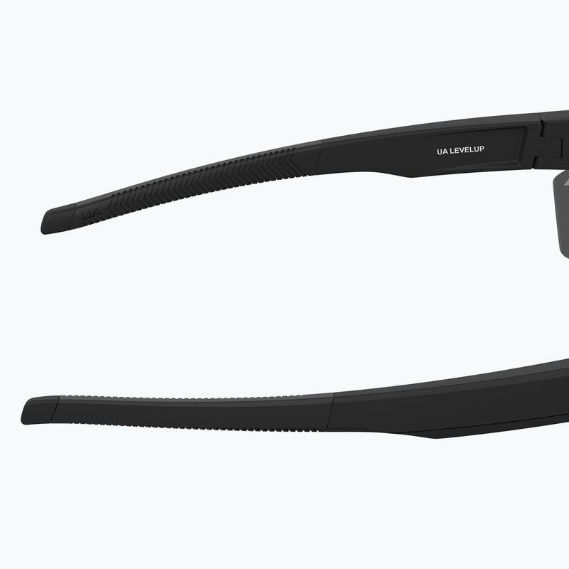 Under Armour Levelup S3 mattschwarz/grau oleophobe Herren-Sonnenbrille 8