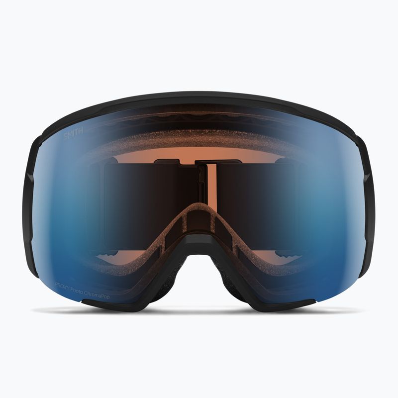 Skibrille Smith Proxy black/ chromapop pro photochromic blue mirror 2