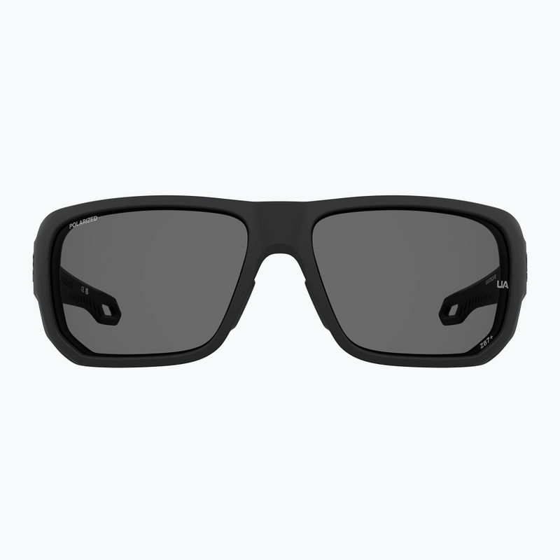 Herren Under Armour Attack MD S3 mattschwarz/grau polarisierte oleophobe Sonnenbrille 3