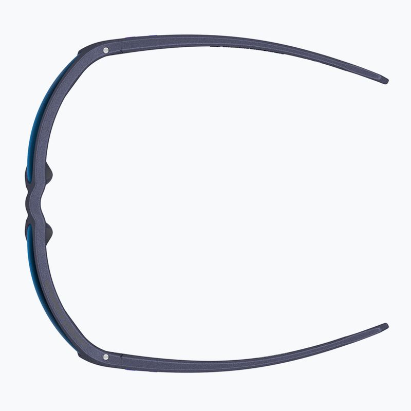 Herren Under Armour Attack MD S3 blau metallisiert/blaue mehrschichtige oleophobe Sonnenbrille 5