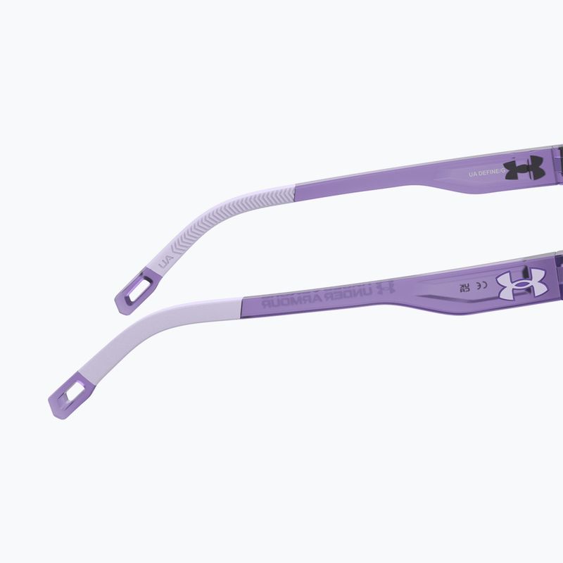 Under Armour Define/G S3 matte violett/grüne Mehrschicht-Sonnenbrille für Männer 8