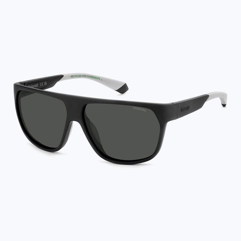 Polaroid PLD 7053/S mattschwarz/grau polarisierte Herren-Sonnenbrille 2