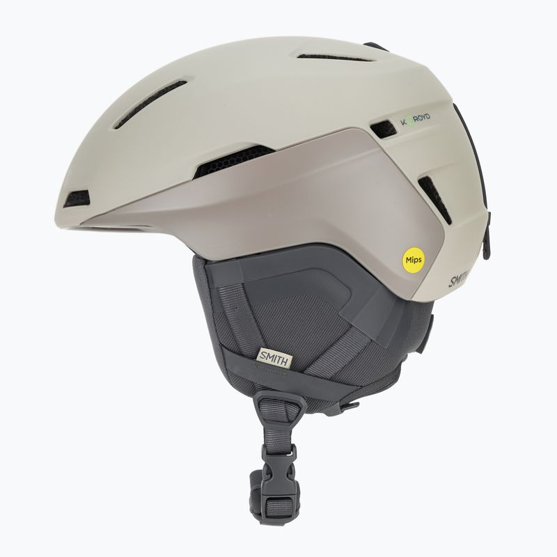 Skihelm Smith Accel MIPS matte chalk 3