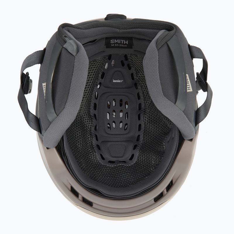 Skihelm Smith Accel MIPS matte chalk 5