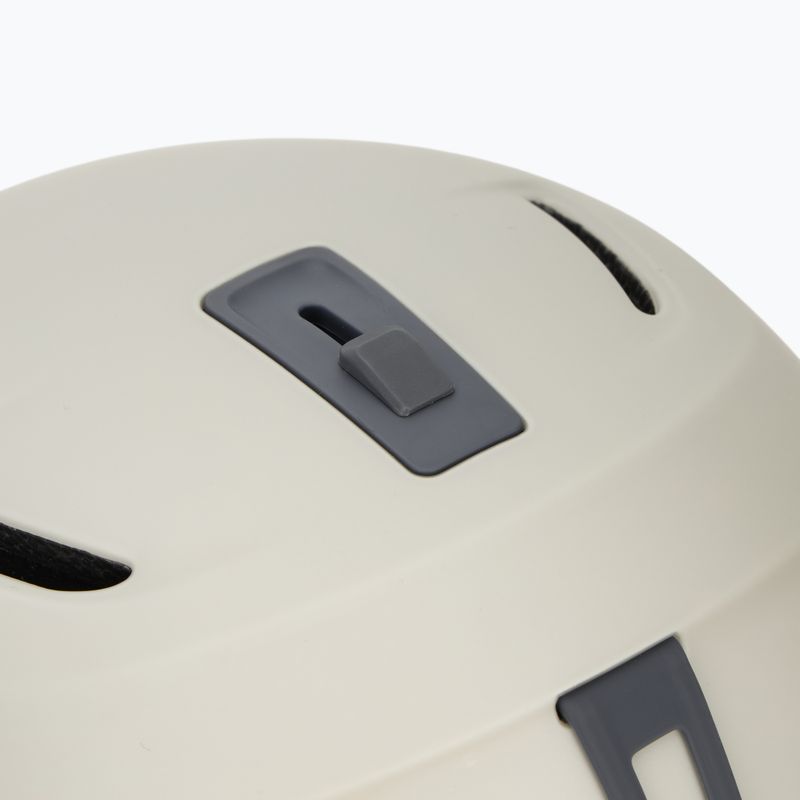 Skihelm Smith Accel MIPS matte chalk 9