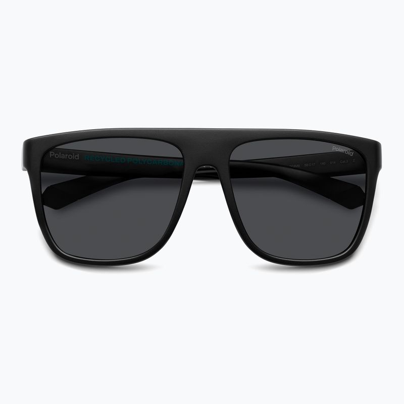 Polaroid PLD 2162/S mattschwarz/grau polarisierte Herren-Sonnenbrille 4