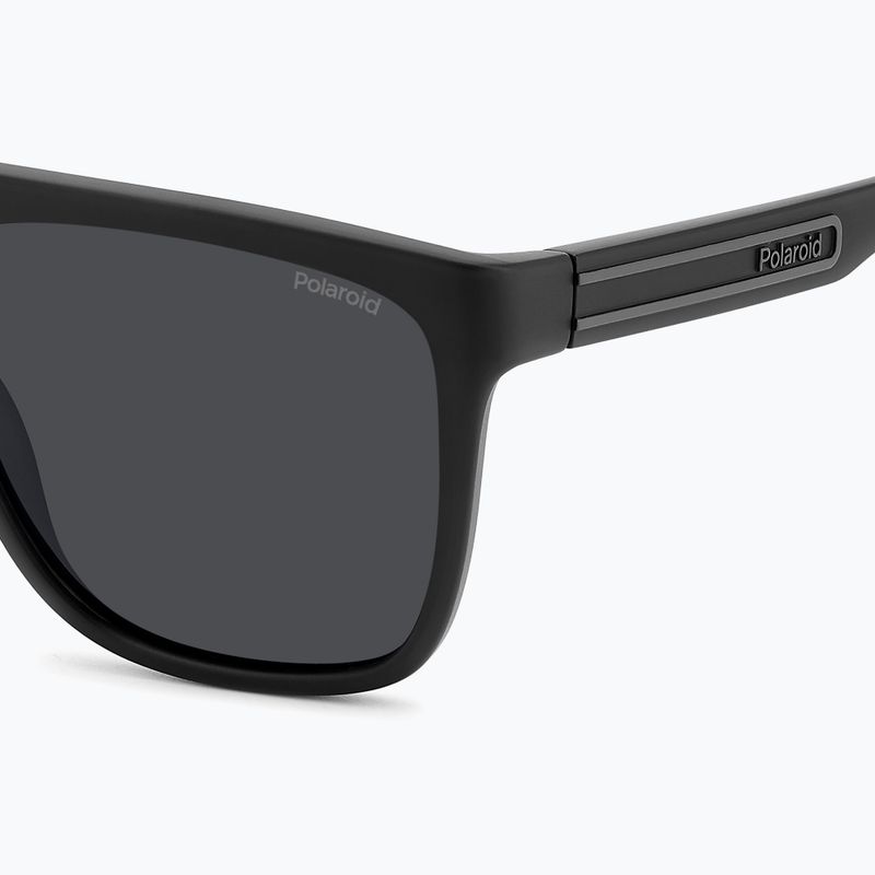 Polaroid PLD 2162/S mattschwarz/grau polarisierte Herren-Sonnenbrille 5