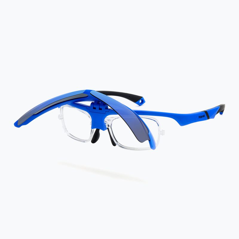 Polaroid PLD 7056/CI/S matt blau/blauer Spiegel polarisierte Herren-Sonnenbrille 6