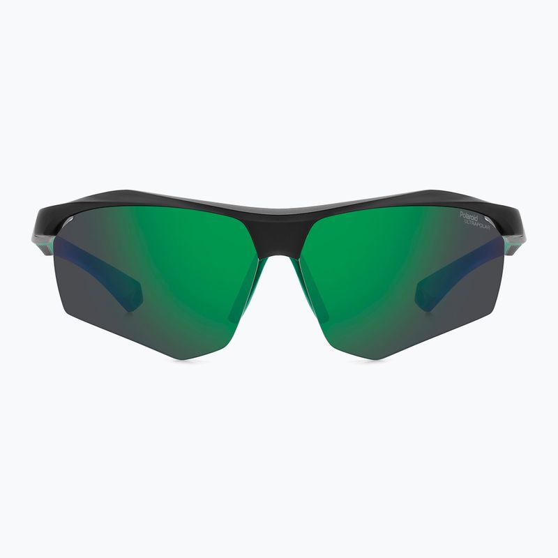 Polaroid PLD 7055/S mattschwarz grün/grün spiegelpolarisiert hc Herren-Sonnenbrille 3
