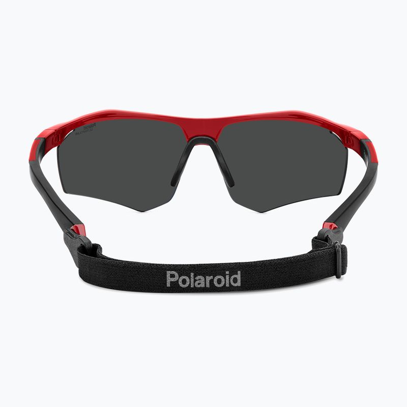 Sonnenbrille Polaroid PLD 7055/S red/grey polarized high contrast 5
