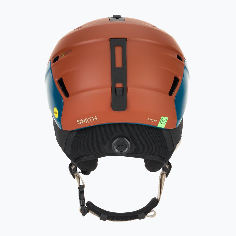 Skihelm Smith Accel MIPS matte rust steel 4