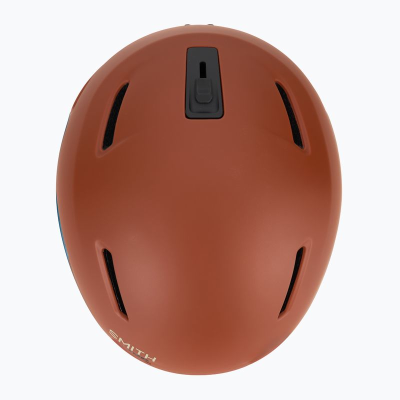 Skihelm Smith Accel MIPS matte rust steel 6