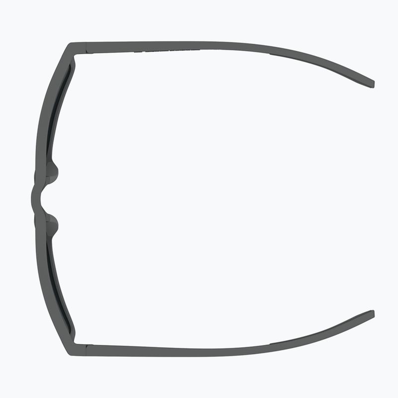 Under Armour Hustle XL S3 Matte grau/grün mehrschichtige oleophobe Sonnenbrille 5