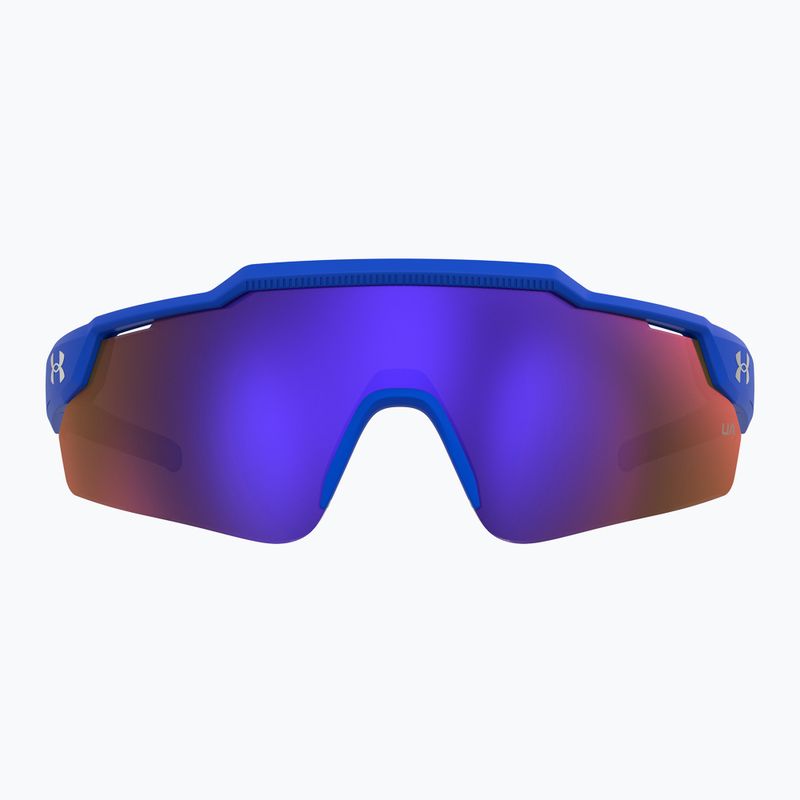 Under Armour Levelup Jr S3 matt blau grau/infrarot Kindersonnenbrille 3