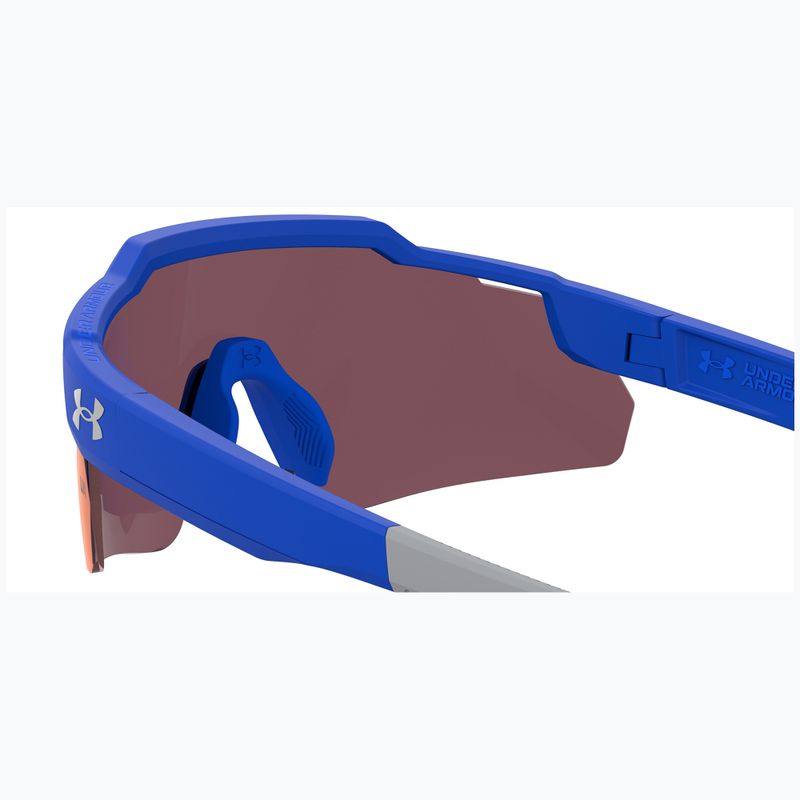 Under Armour Levelup Jr S3 matt blau grau/infrarot Kindersonnenbrille 6