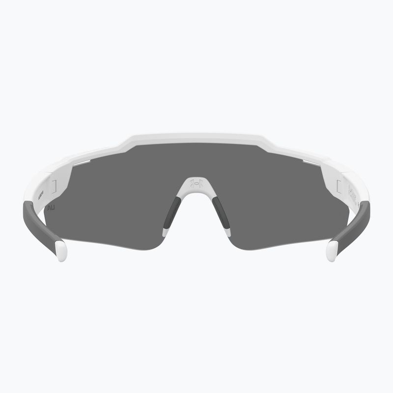 Under Armour Levelup Jr S3 matt weiß blau/blau Multilayer-Sonnenbrille für Kinder 4