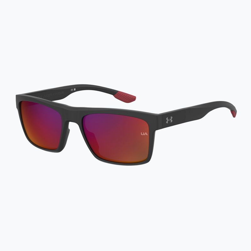Under Armour Acetech S3 matt schwarz rot/grau Infrarot-Sonnenbrille 2