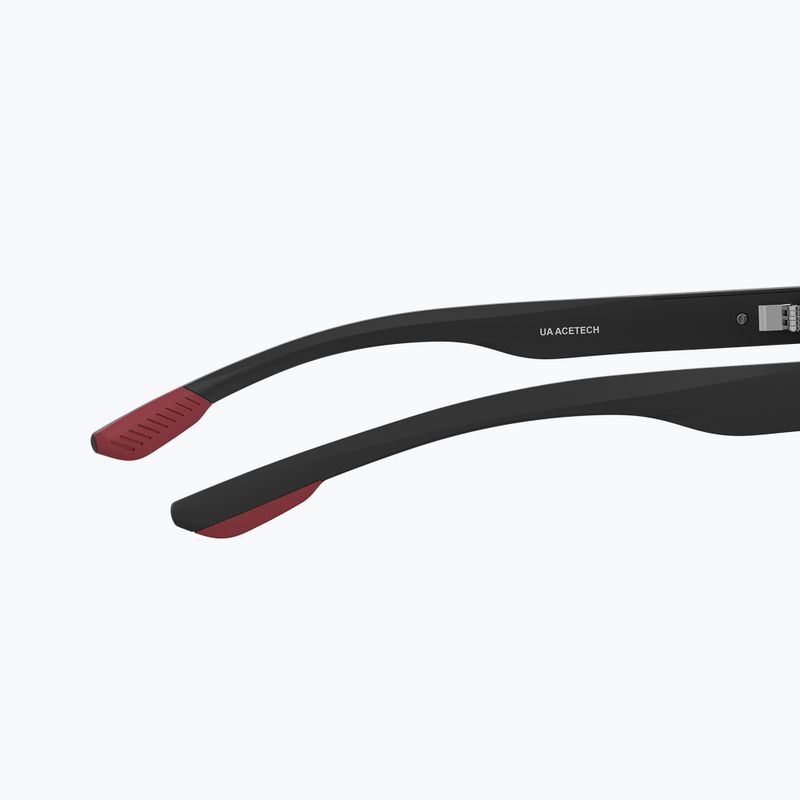 Under Armour Acetech S3 matt schwarz rot/grau Infrarot-Sonnenbrille 8