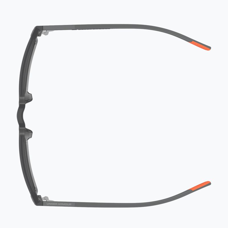 Under Armour Sportate S3 kristallgrau/graue Sonnenbrille 5