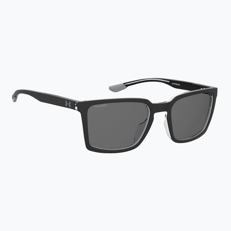 Under Armour Sportate S3 schwarz Kristall/grau polarisierte Sonnenbrille