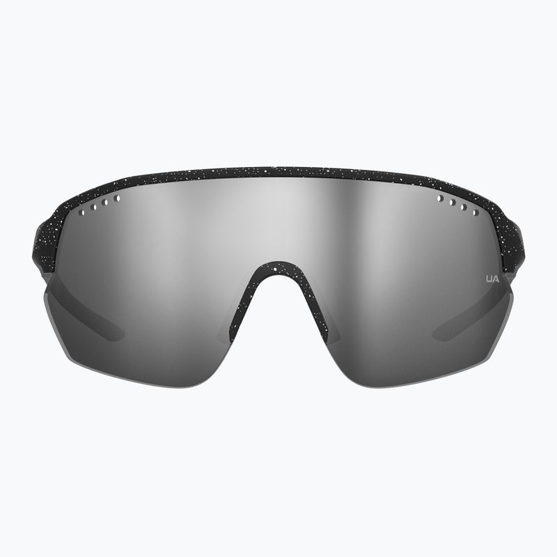 Under Armour Gamedat II/G S3 Muster schwarz-weiß/silberne Spiegel-Sonnenbrille 3