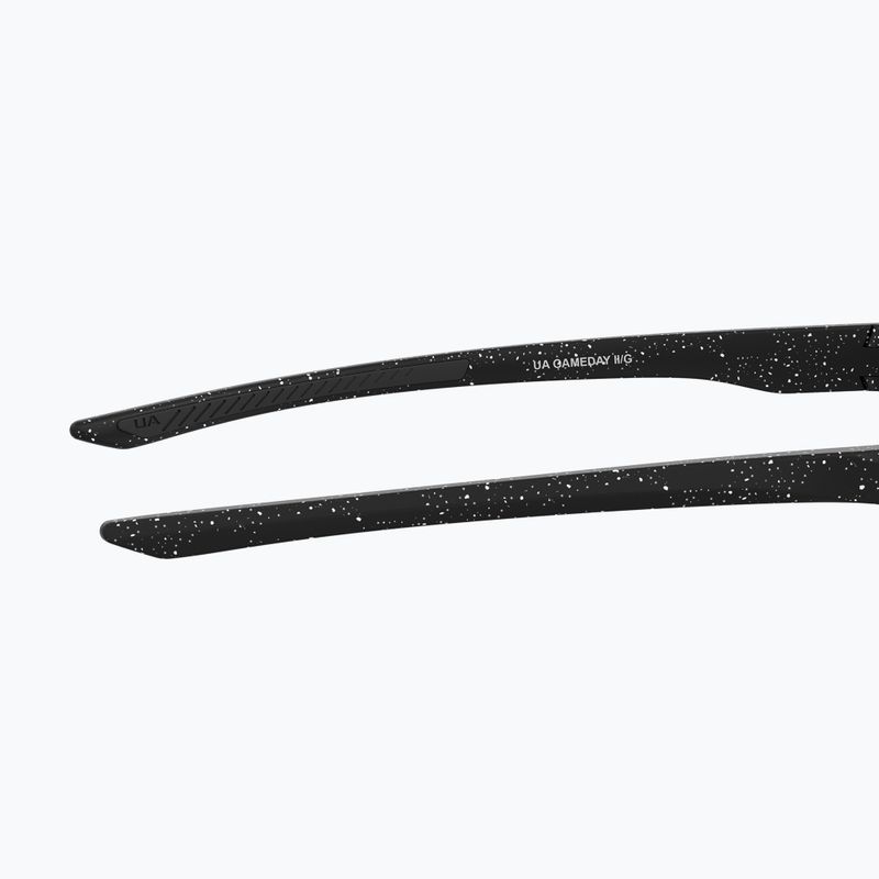 Under Armour Gamedat II/G S3 Muster schwarz-weiß/silberne Spiegel-Sonnenbrille 8