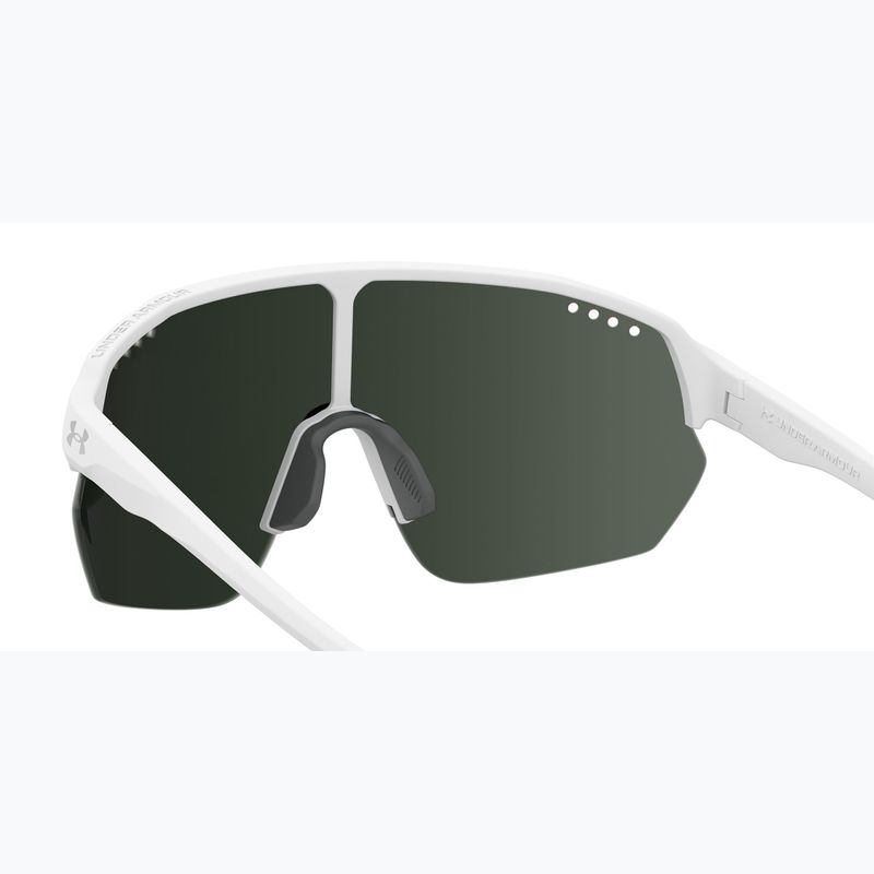 Under Armour Gamedat II/G S3 matt weiß/rosa Spiegel Sonnenbrille 6