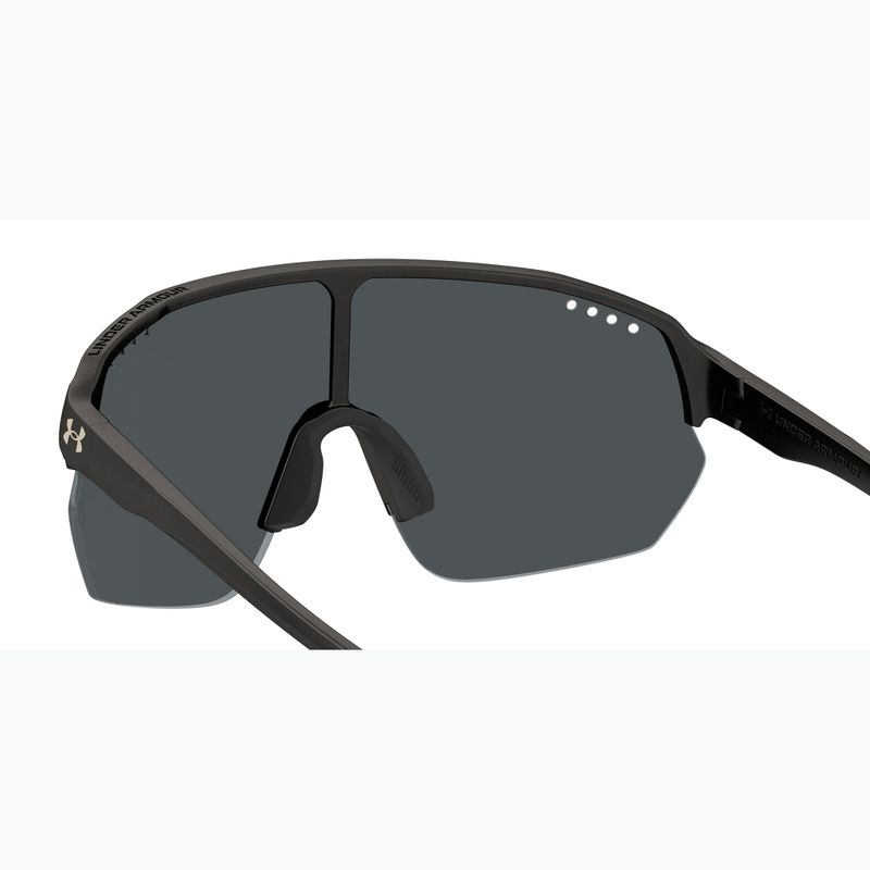Under Armour Gamedat II/G S3 metallisiert schwarz/grau Bronze Spiegel Sonnenbrille 6