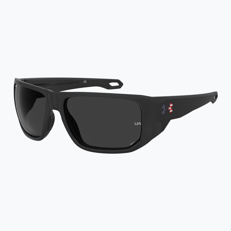 Under Armour Attack 2 schwarz multicolor/grau polarisierte oleophobe Herren-Sonnenbrille 2