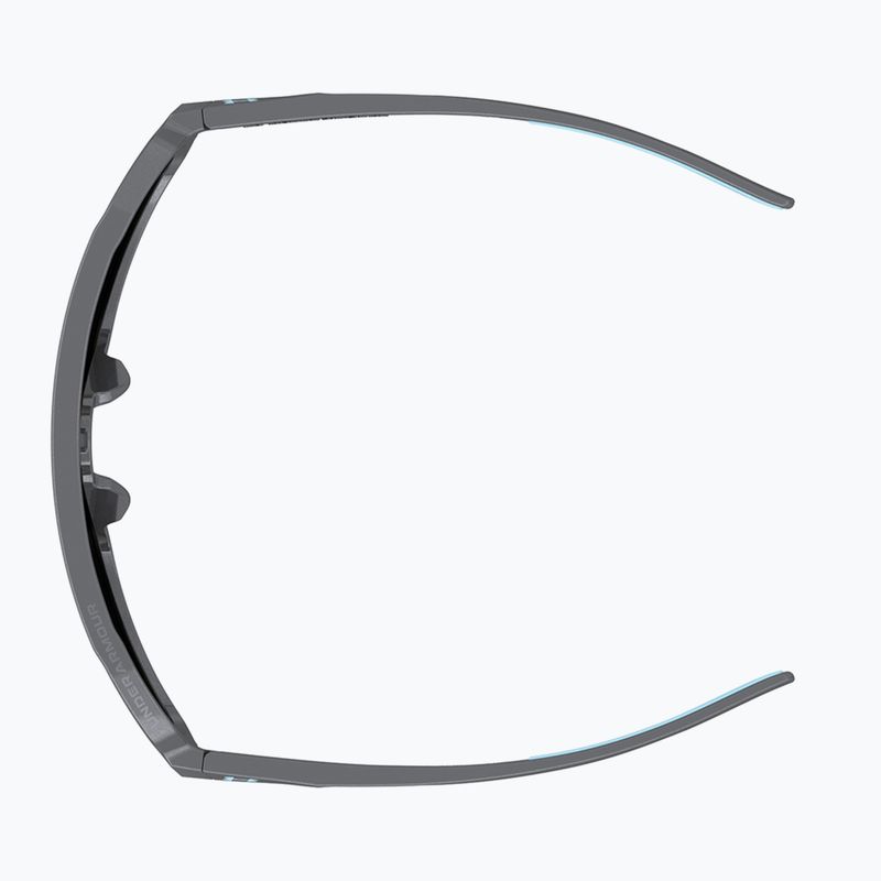Unter Armour Gameday Jr S3 metallisierte grau/blaue Mehrschicht-Sonnenbrille für Kinder 5
