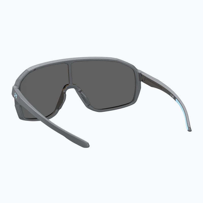 Unter Armour Gameday Jr S3 metallisierte grau/blaue Mehrschicht-Sonnenbrille für Kinder 6
