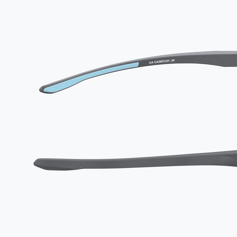Unter Armour Gameday Jr S3 metallisierte grau/blaue Mehrschicht-Sonnenbrille für Kinder 8